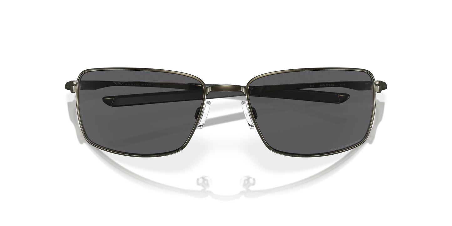 Oakley OO4075 Square Wire Men's Rectangle Polarized Sunglasses