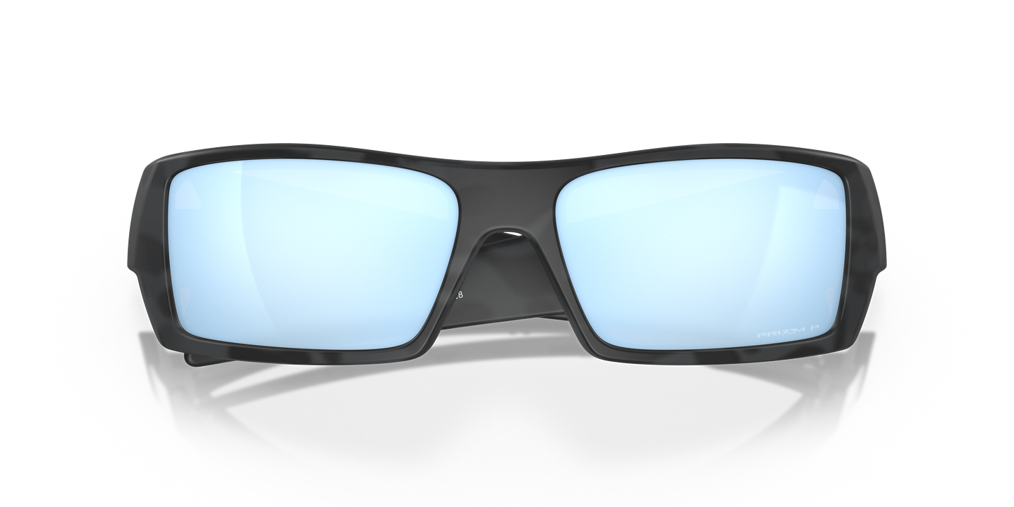 Oakley OO9014 Gascan Men's Rectangle Prizm Sunglasses - Matte Black Frame