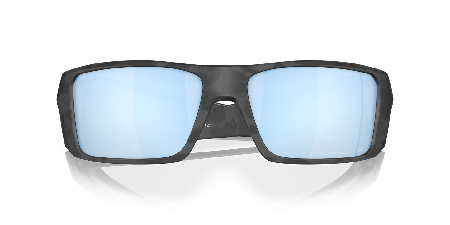 Oakley OO9231 Heliostat Men's Rectangle Prizm Sunglasses - Matte Black Frame