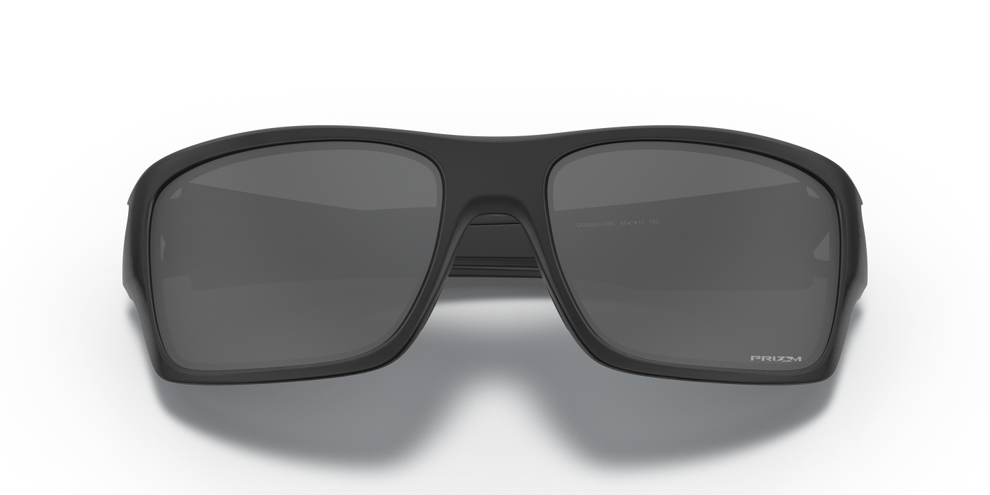 Oakley OO9263 Turbine Men's Rectangle Prizm Sunglasses - Matte Black Camo Frame