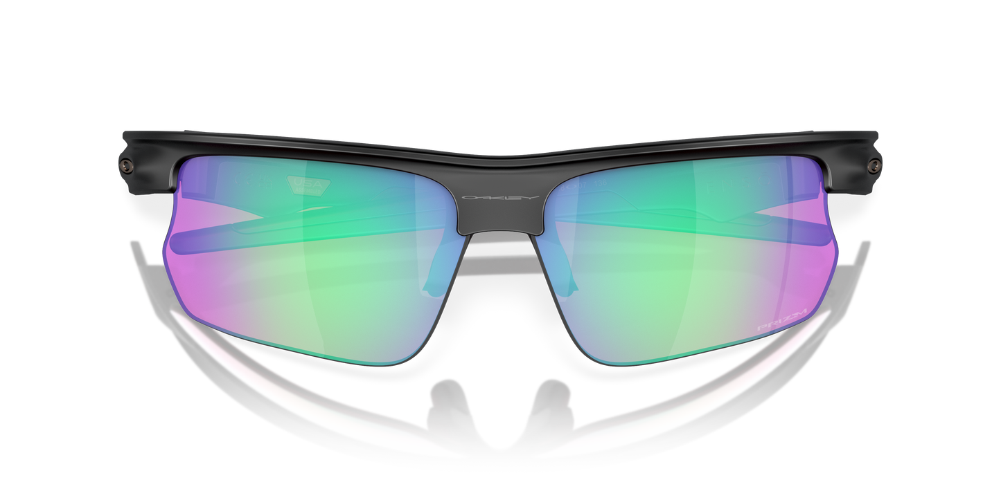 Oakley OO9400 BiSphaera Unisex Prizm Sport Sunglasses - Matte Carbon Frame