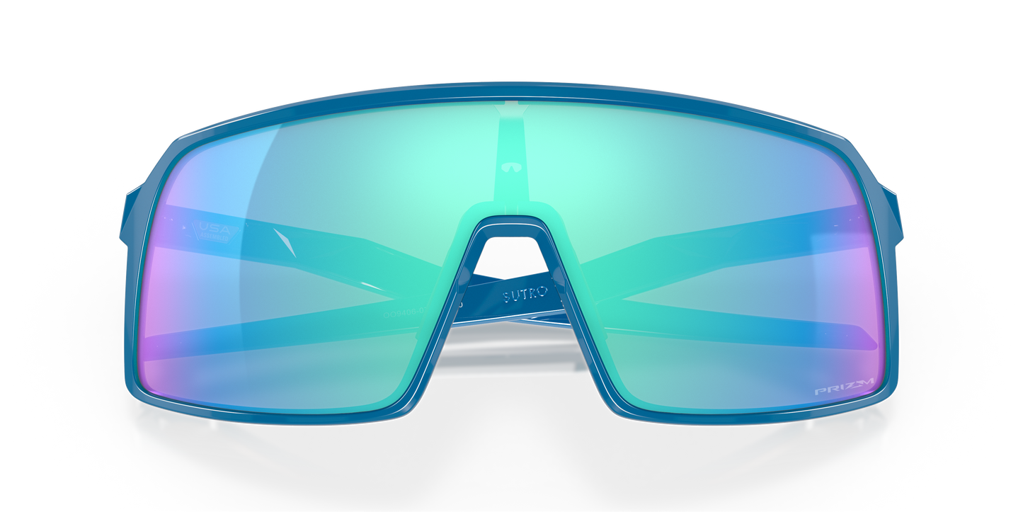 Oakley OO9406 Sutro Unisex Prizm Sport Sunglasses - Matte White Frame