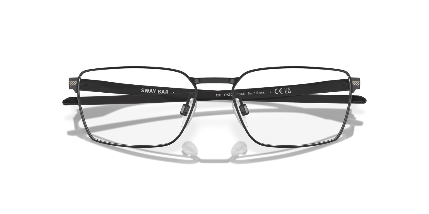 Oakley OX5078 Sway Bar Men's Rectangle Eyeglass Frames - Brushed Grenache Frame
