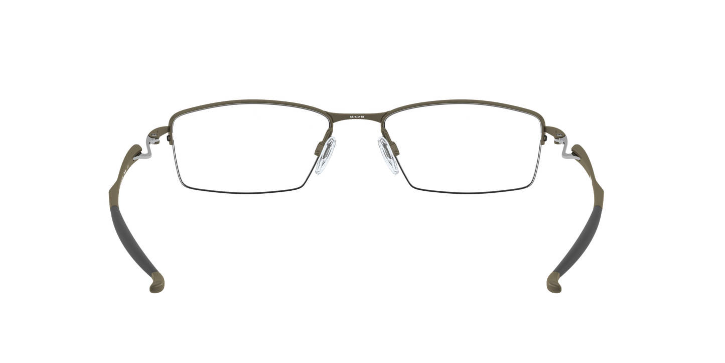Oakley OX5113 Lizard Men's Rectangle Eyeglass Frames - Satin Black Frame