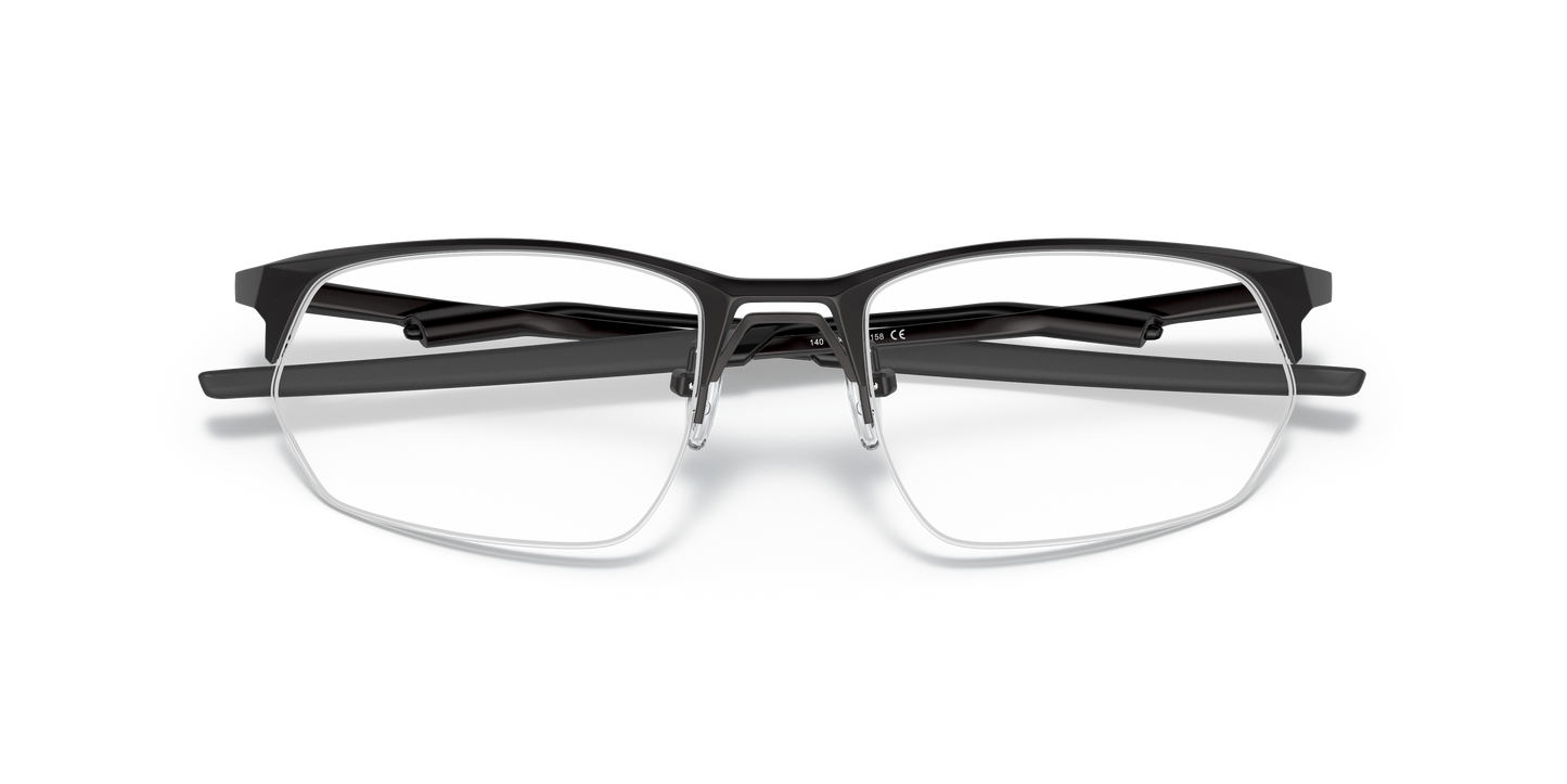 Oakley OX5152 Wire Tap 2.0 Men's Rectangle Eyeglass Frames - Satin Light Steel Frame
