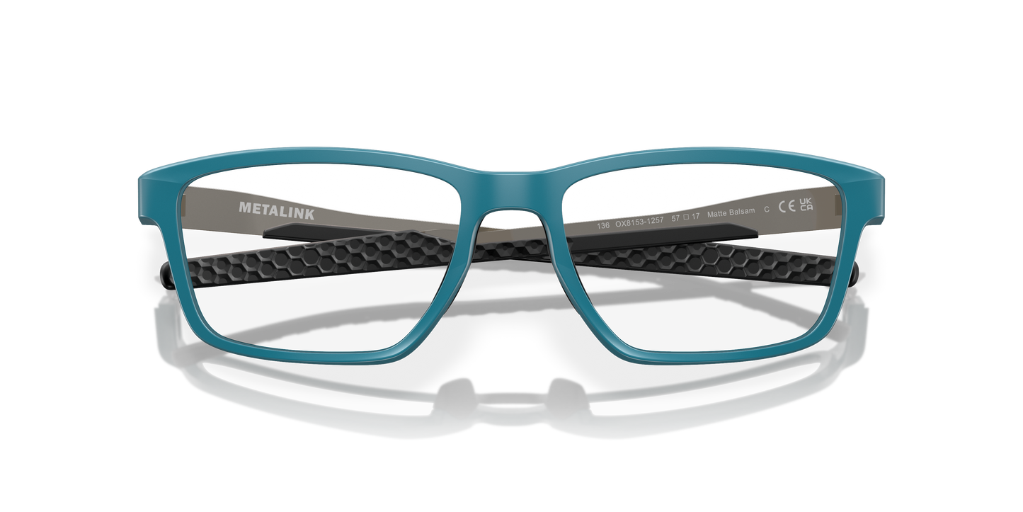 Oakley OX8153 Metalink Men's Rectangle Eyeglass Frames