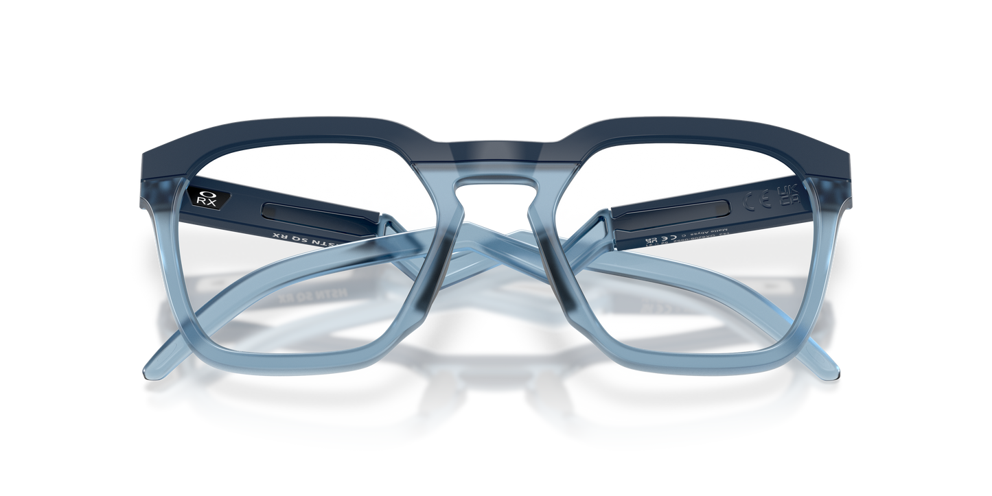 Oakley OX8208 HSTN SQ Unisex Square Eyeglass Frames - Olive Ink Frame