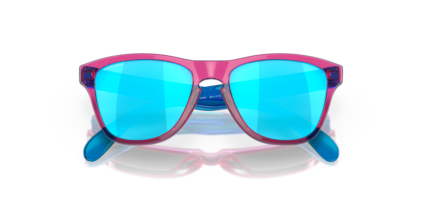 Oakley OJ9009 Frogskins XXS Youth Square Prizm Sunglasses - Acid Pink Frame