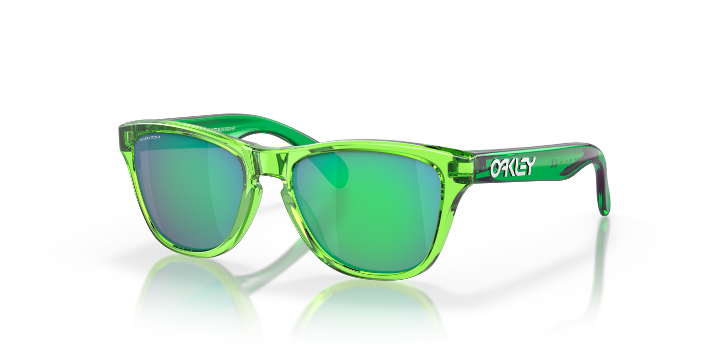Oakley OJ9009 Frogskins XXS Youth Square Prizm Sunglasses - Acid Pink Frame