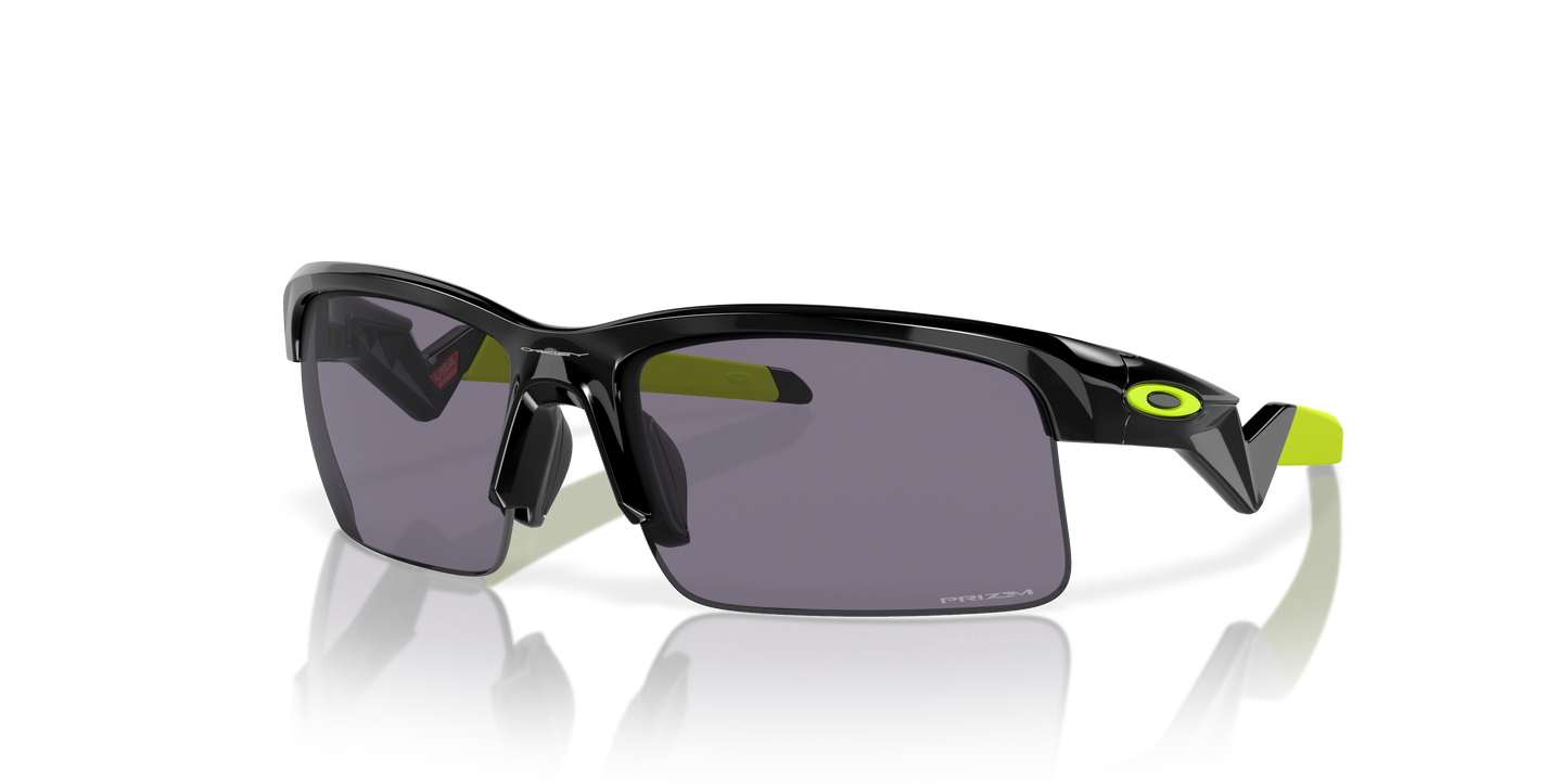 Oakley OJ9013 Capacitor Youth Rectangle Prizm Sunglasses - Polished Black Frame