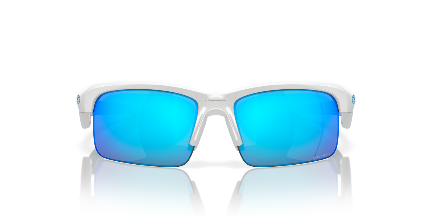 Oakley OJ9013 Capacitor Youth Rectangle Prizm Sunglasses - Polished Black Frame