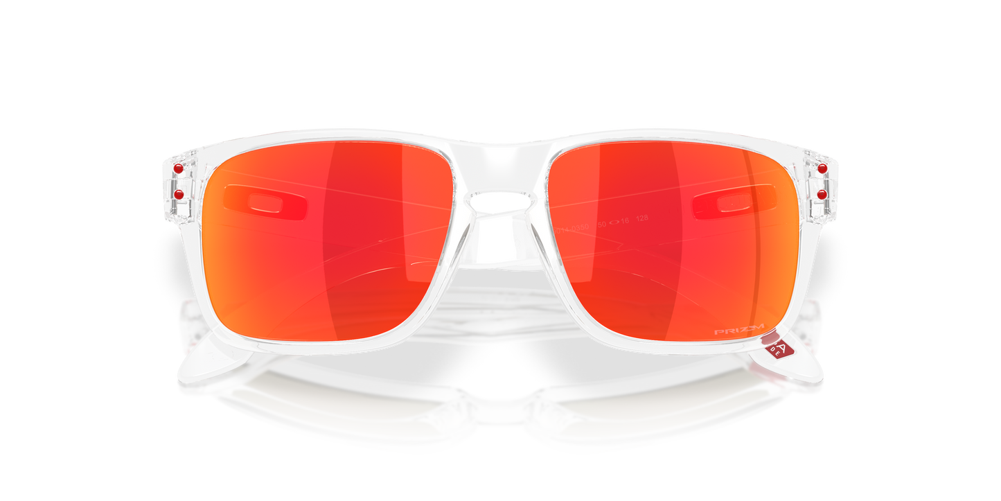 Oakley OJ9014 Holbrook XXS Youth Rectangle Prizm Sunglasses - Clear Frame
