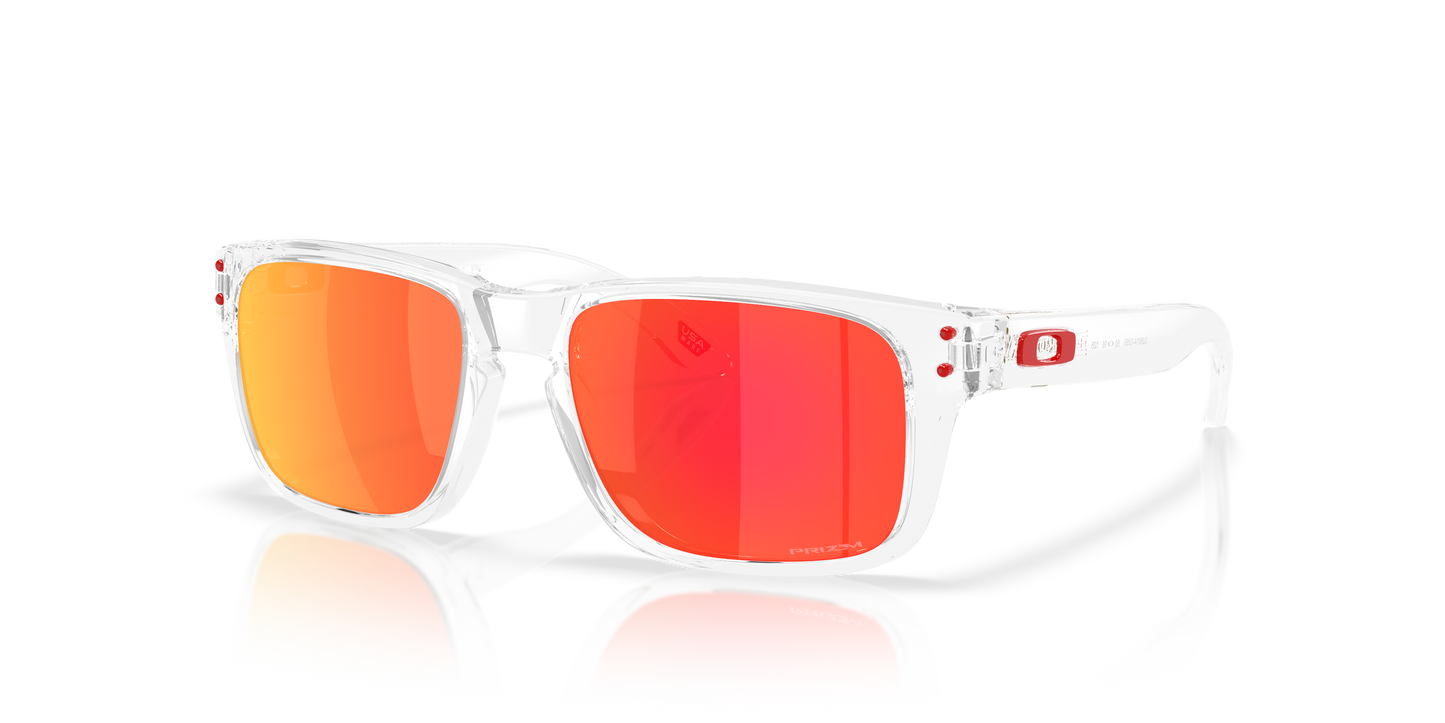 Oakley OJ9014 Holbrook XXS Youth Rectangle Prizm Sunglasses - Transparent Stonewash Frame