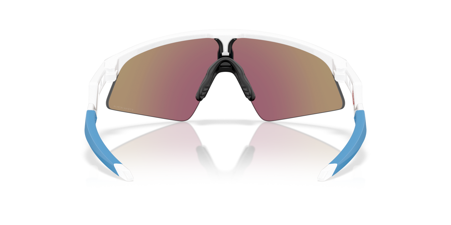Oakley OJ9015 Resistor Sweep Youth Prizm Sport Sunglasses - Polished White Frame