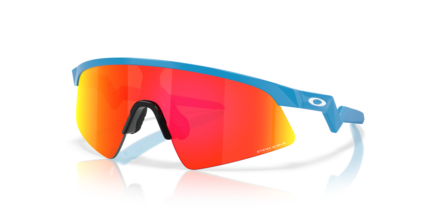 Oakley OJ9015 Resistor Sweep Youth Prizm Sport Sunglasses - Polished White Frame
