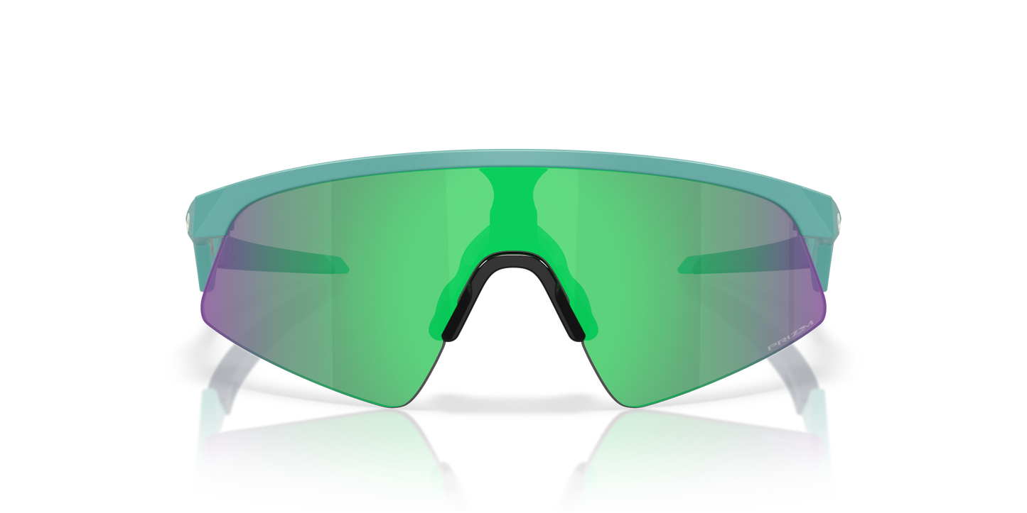 Oakley OJ9015 Resistor Sweep Youth Prizm Sport Sunglasses - Polished White Frame