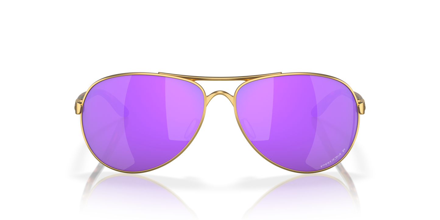 Oakley OO4079 Feedback Women's Round Prizm Polarized Sunglasses