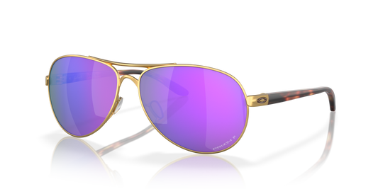 Oakley OO4079 Feedback Women's Round Prizm Polarized Sunglasses