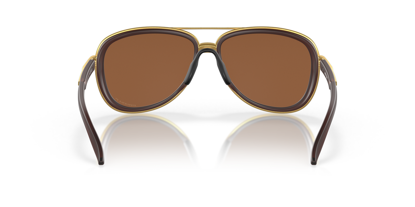 Oakley OO4129 Split Time Women's Round Prizm Polarized Sunglasses