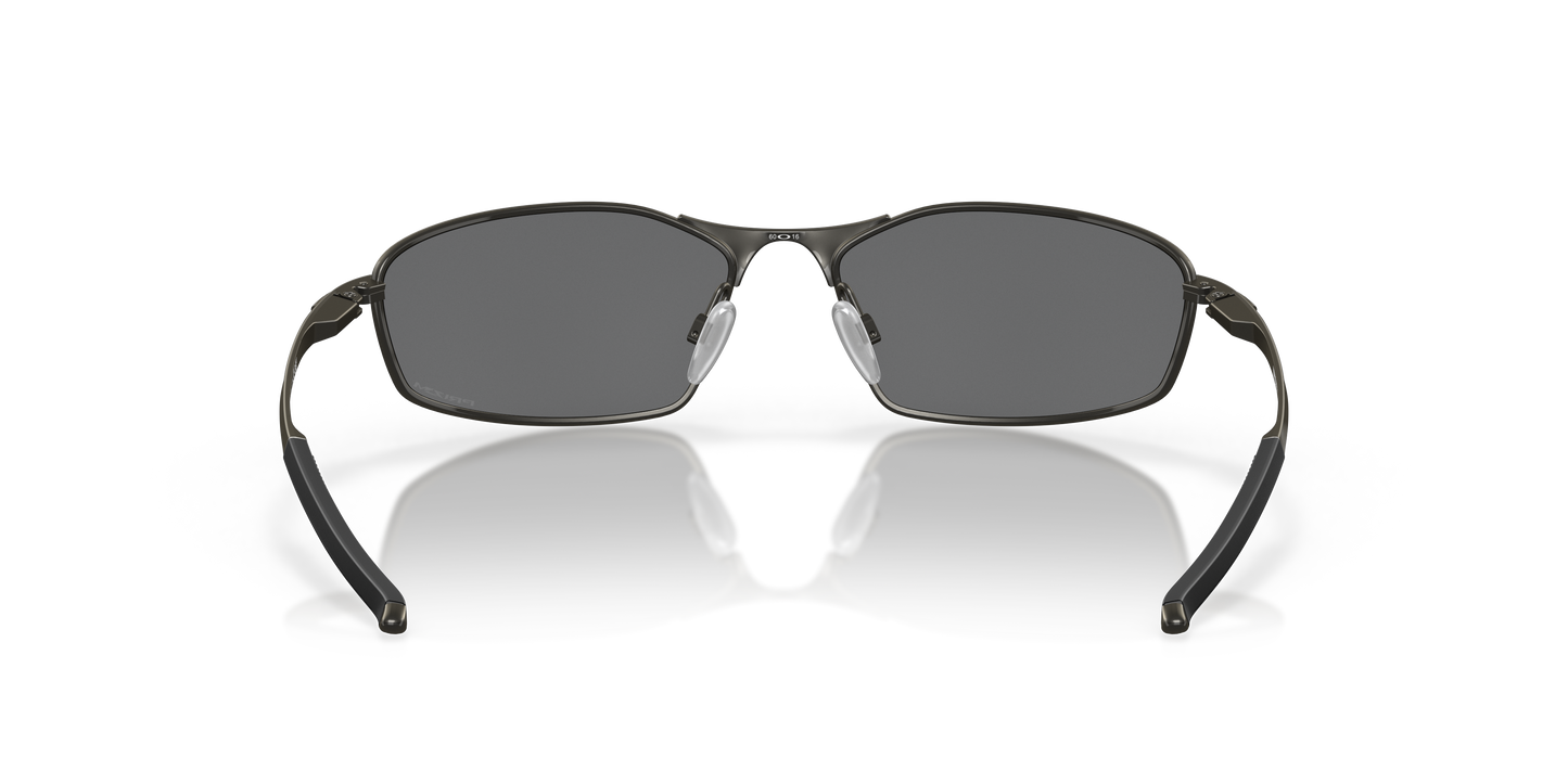 Oakley OO4141 Whisker Men's Oval Prizm Sunglasses - Carbon Frame