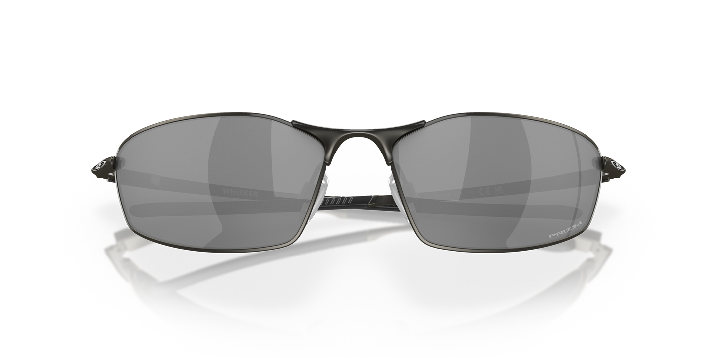 Oakley OO4141 Whisker Men's Oval Prizm Sunglasses - Carbon Frame