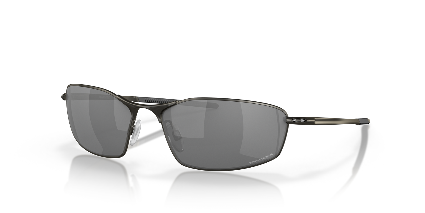 Oakley OO4141 Whisker Men's Oval Prizm Sunglasses - Carbon Frame