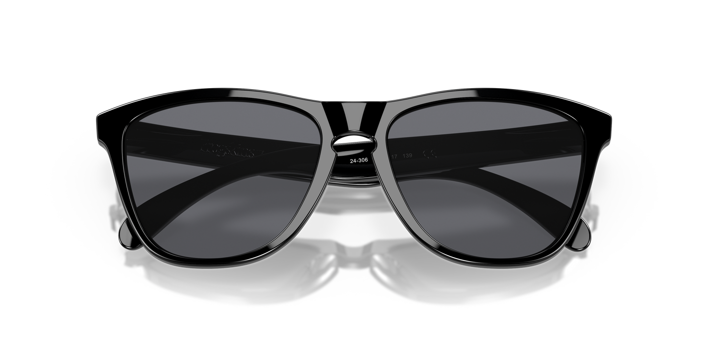 Oakley OO9013 Frogskins Unisex Square Prizm Sunglasses - Polished Black Frame