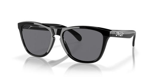 Oakley OO9013 Frogskins Unisex Square Prizm Sunglasses - Polished Black Frame