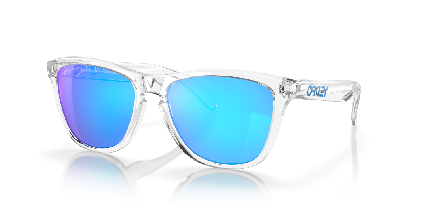 Oakley OO9013 Frogskins Unisex Square Prizm Sunglasses - Matte Black Frame