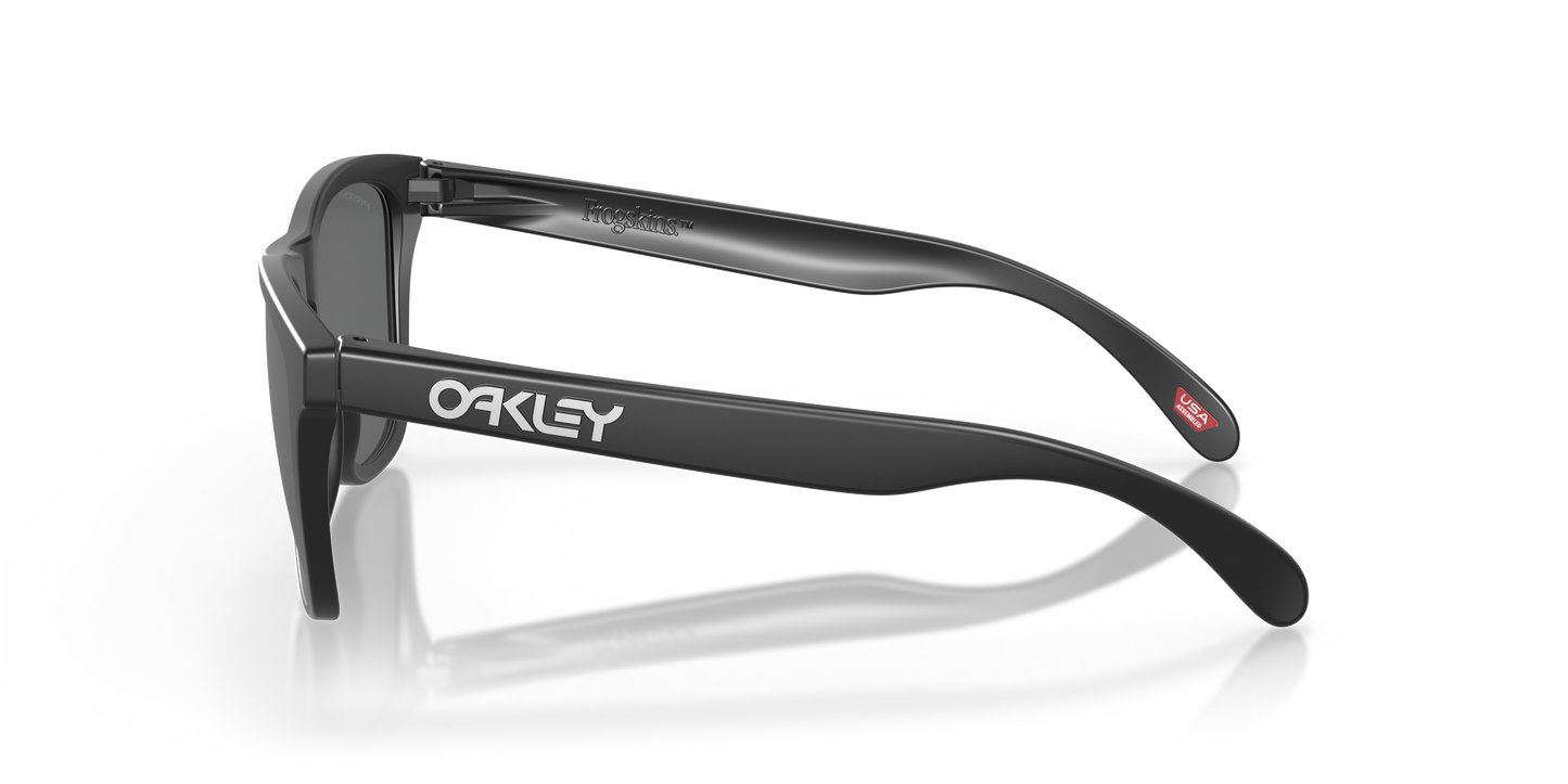 Oakley OO9013 Frogskins Unisex Square Prizm Sunglasses - Matte Black Frame