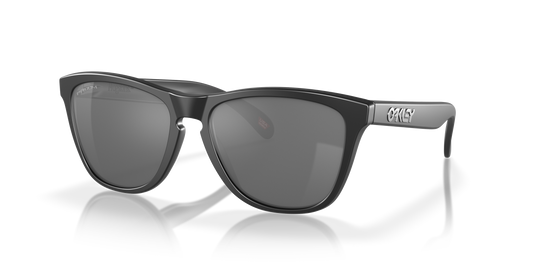 Oakley OO9013 Frogskins Unisex Square Prizm Sunglasses - Matte Black Frame