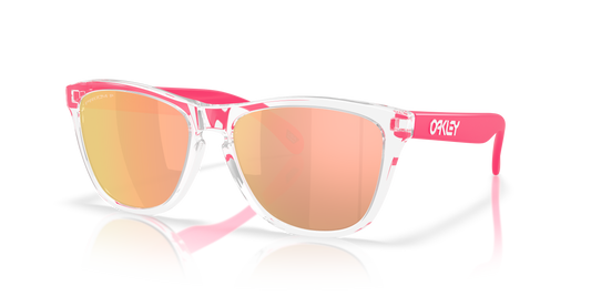 Oakley OO9013 Frogskins Neon Pop Collection Men's Square Prizm Polarized Sunglasses
