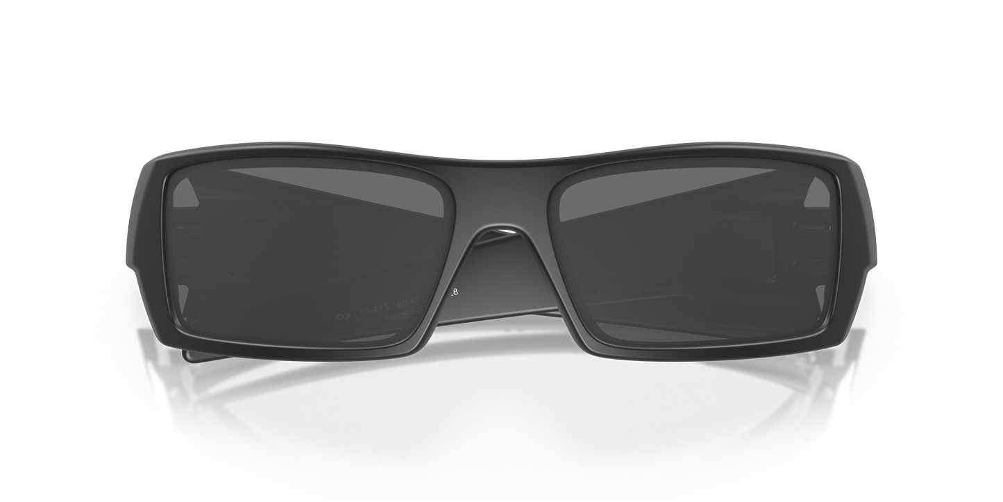 Oakley OO9014 Gascan Men's Rectangle Prizm Sunglasses - Matte Black Frame