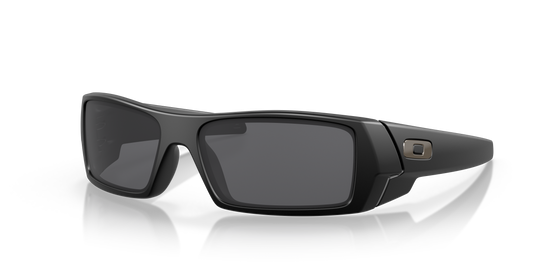 Oakley OO9014 Gascan Men's Rectangle Prizm Sunglasses - Matte Black Frame