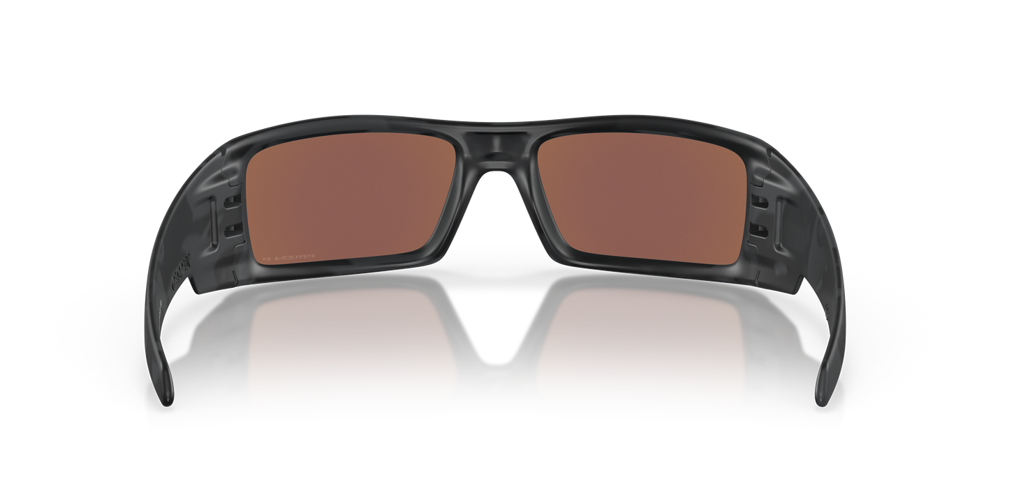 Oakley OO9014 Gascan Men's Rectangle Prizm Sunglasses - Matte Black Frame