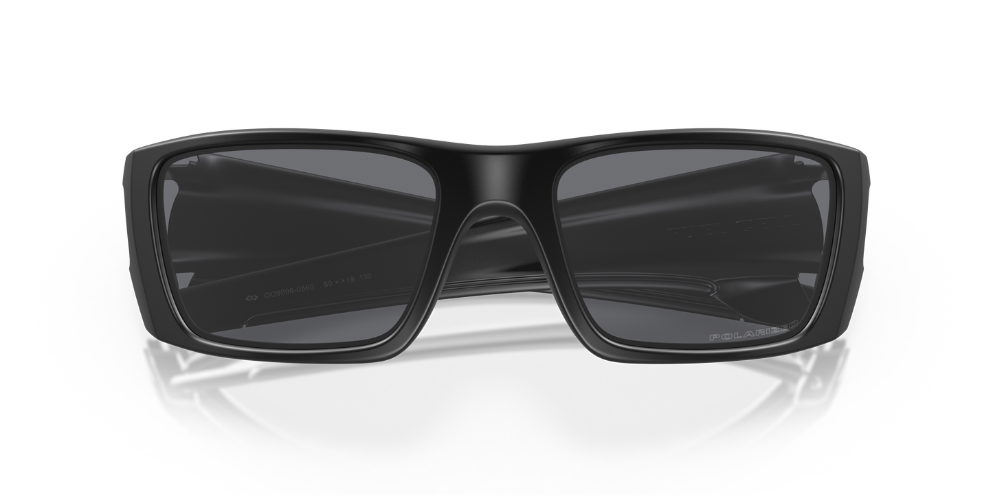 Oakley OO9096 Fuel Cell Men's Rectangle Prizm Sunglasses - Matte Black Frame