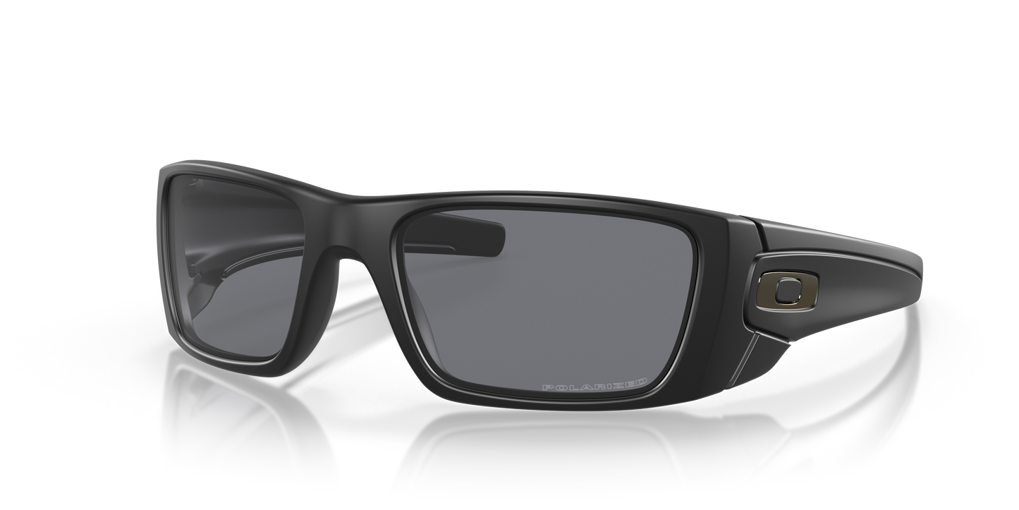 Oakley OO9096 Fuel Cell Men's Rectangle Prizm Sunglasses - Polished Black Frame