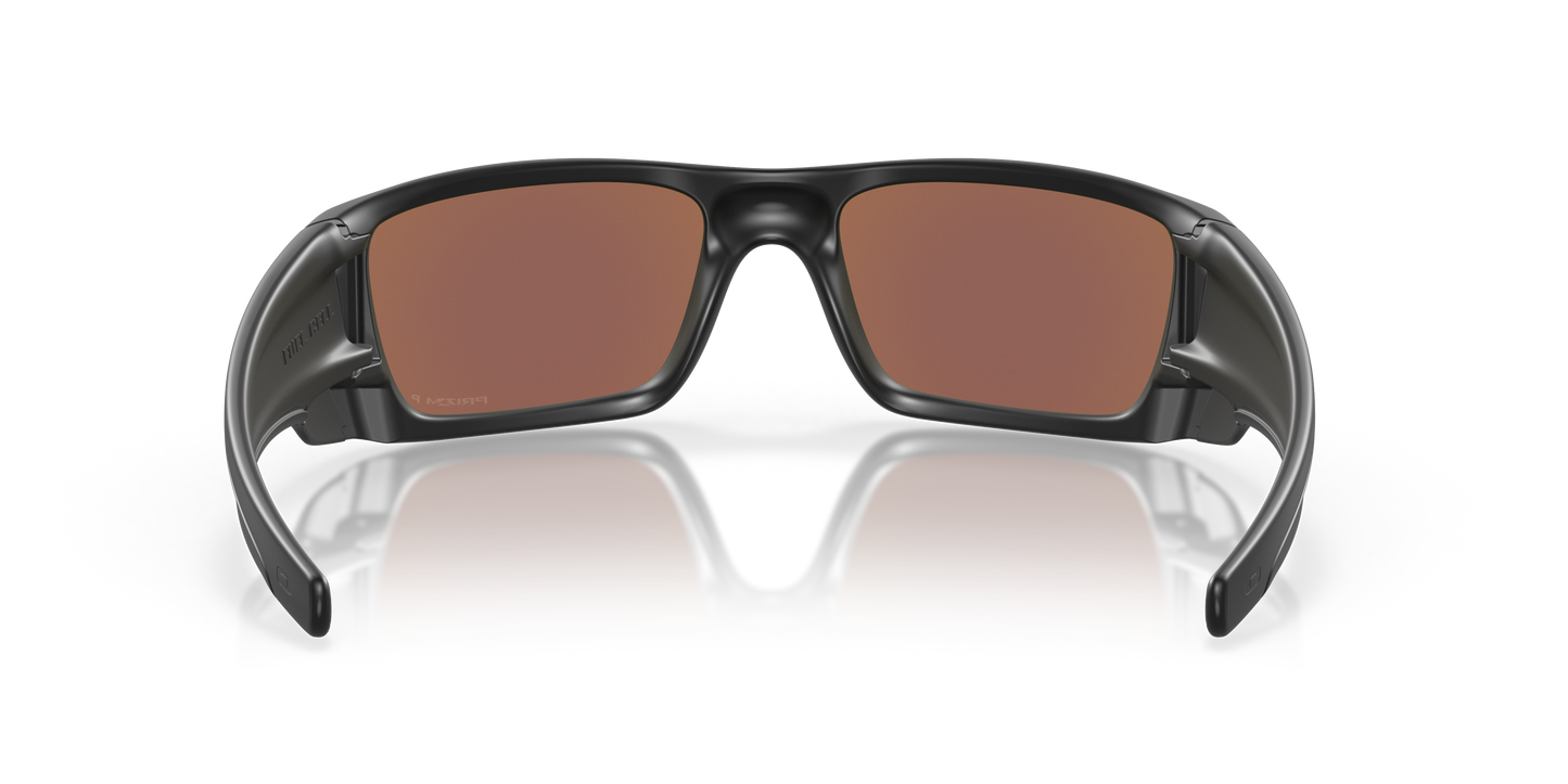 Oakley OO9096 Fuel Cell Men's Rectangle Prizm Sunglasses - Matte Black Frame