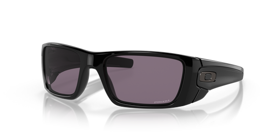 Oakley OO9096 Fuel Cell Men's Rectangle Prizm Sunglasses - Polished Black Frame