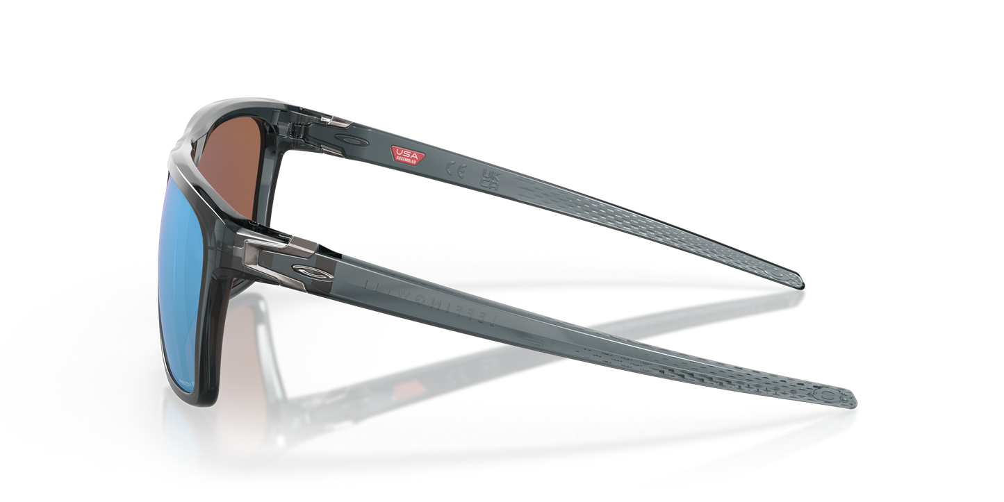 Oakley OO9100 Leffingwell Men's Rectangle Prizm Polarized Sunglasses