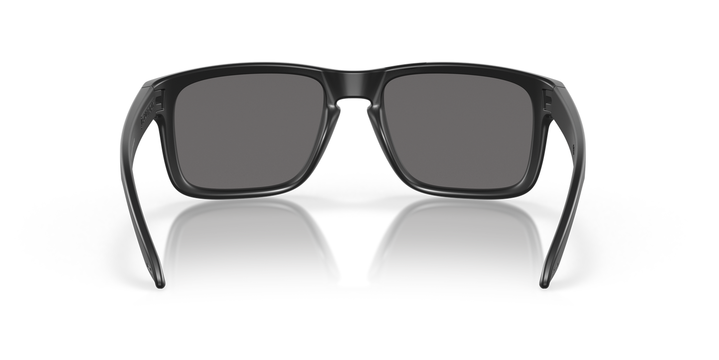 Oakley OO9102 Holbrook Men's Square Prizm Sunglasses - Polished Black Frame