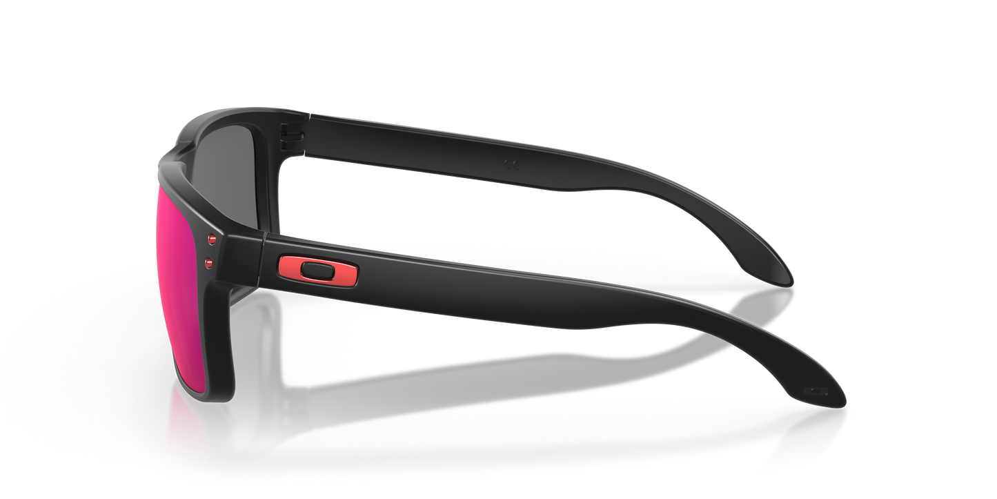 Oakley OO9102 Holbrook Men's Square Prizm Sunglasses - Matte Carbon Frame