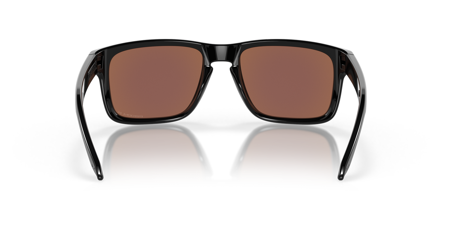 Oakley OO9102 Holbrook Men's Square Prizm Sunglasses - Matte Black Frame