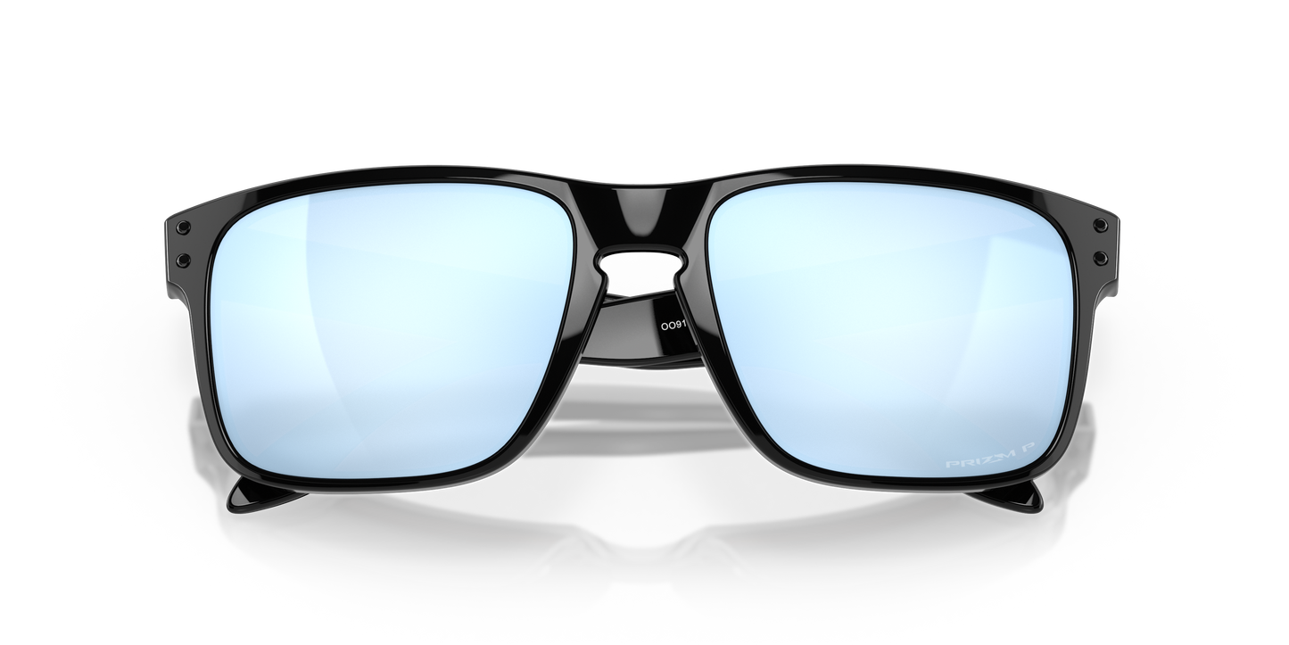 Oakley OO9102 Holbrook Men's Square Prizm Sunglasses - Dark Ink Fade Frame