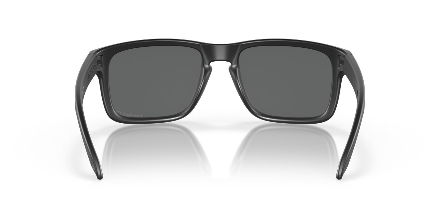 Oakley OO9102 Holbrook Men's Square Prizm Sunglasses - Polished Black Frame