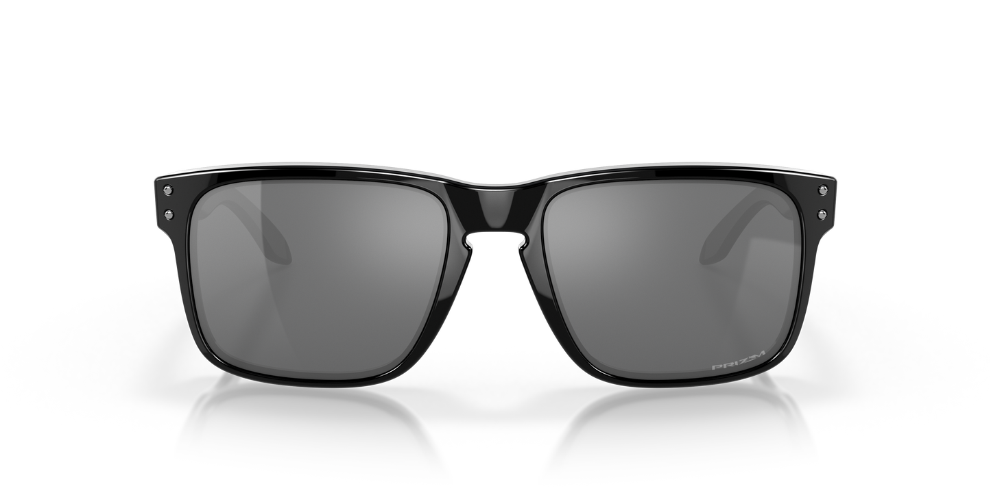 Oakley OO9102 Holbrook Men's Square Prizm Sunglasses - Matte Black Frame