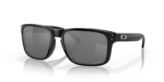 Oakley OO9102 Holbrook Men's Square Prizm Sunglasses - Polished Black Frame