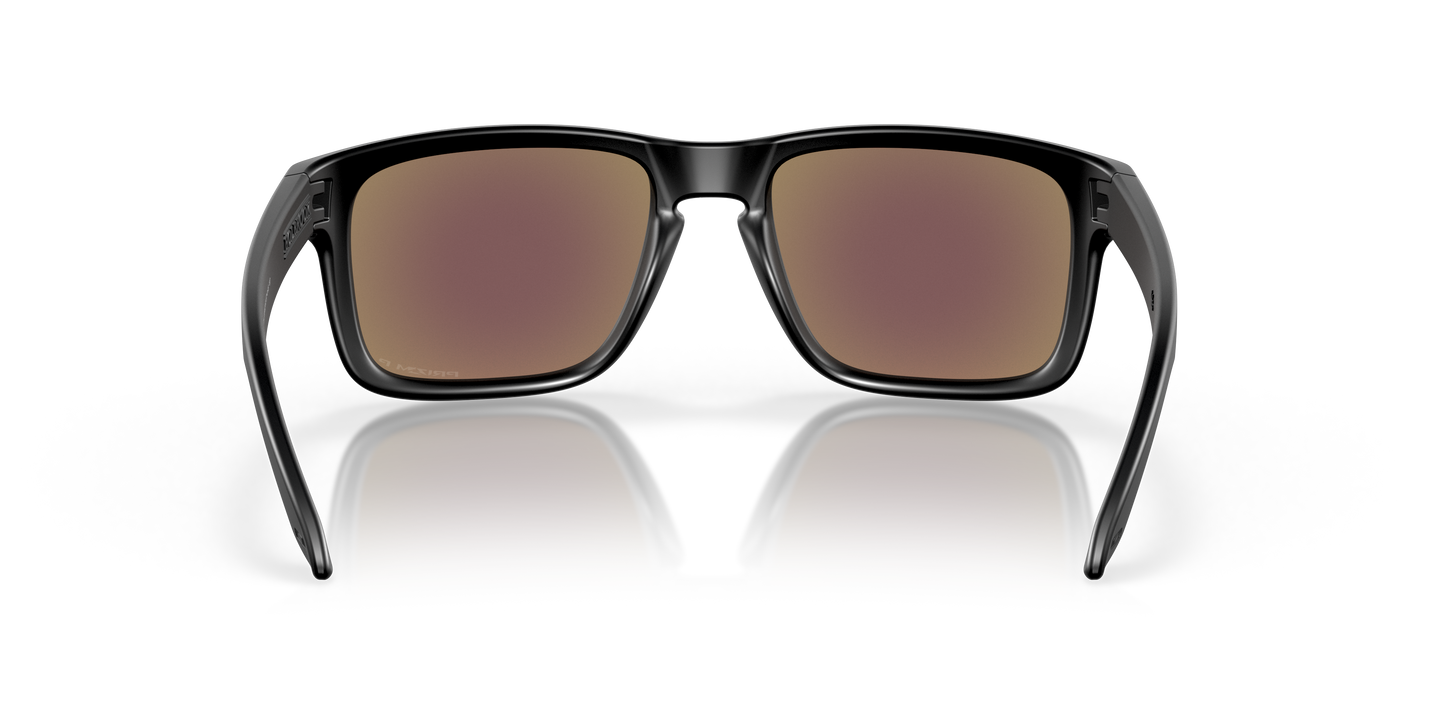 Oakley OO9102 Holbrook Men's Square Prizm Sunglasses - Polished Black Frame