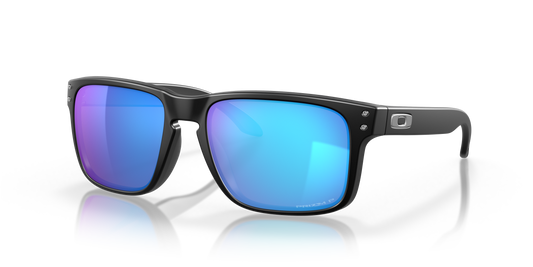 Oakley OO9102 Holbrook Men's Square Prizm Sunglasses - Matte Black Frame