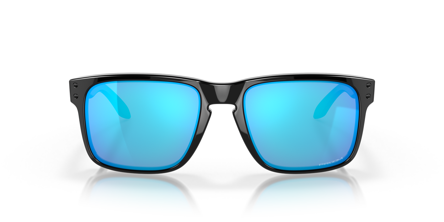 Oakley OO9102 Holbrook Men's Square Prizm Sunglasses - Matte Black Frame